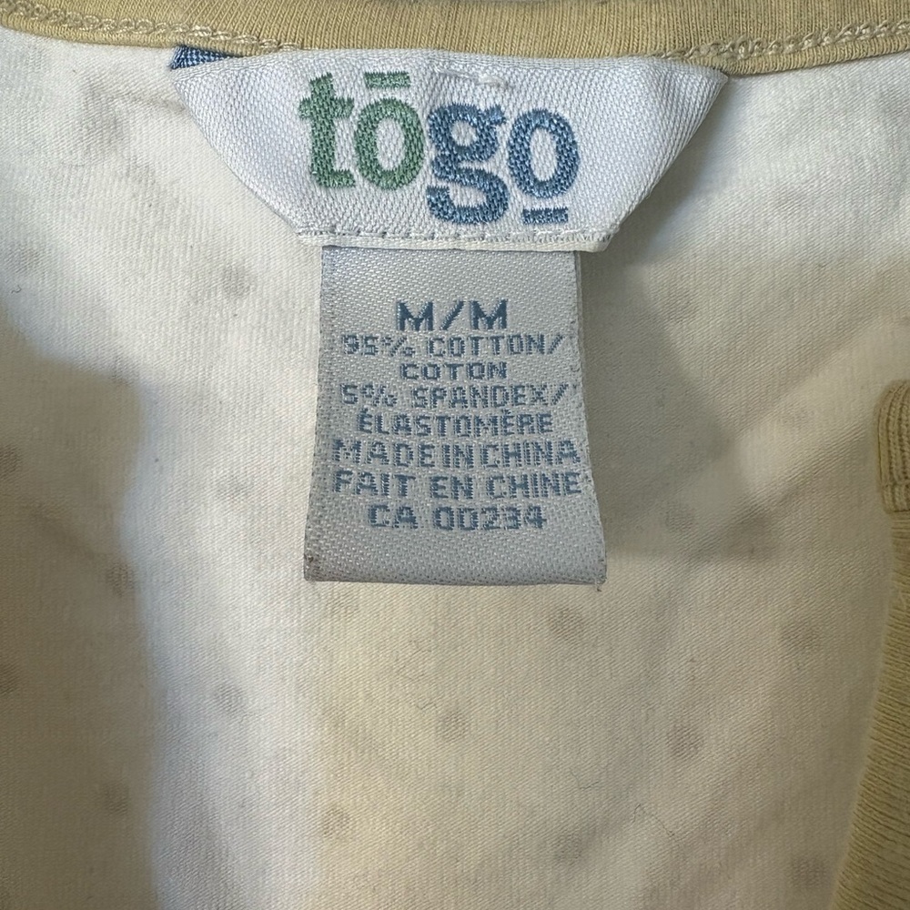 Togo Beige Cotton Blend Top
